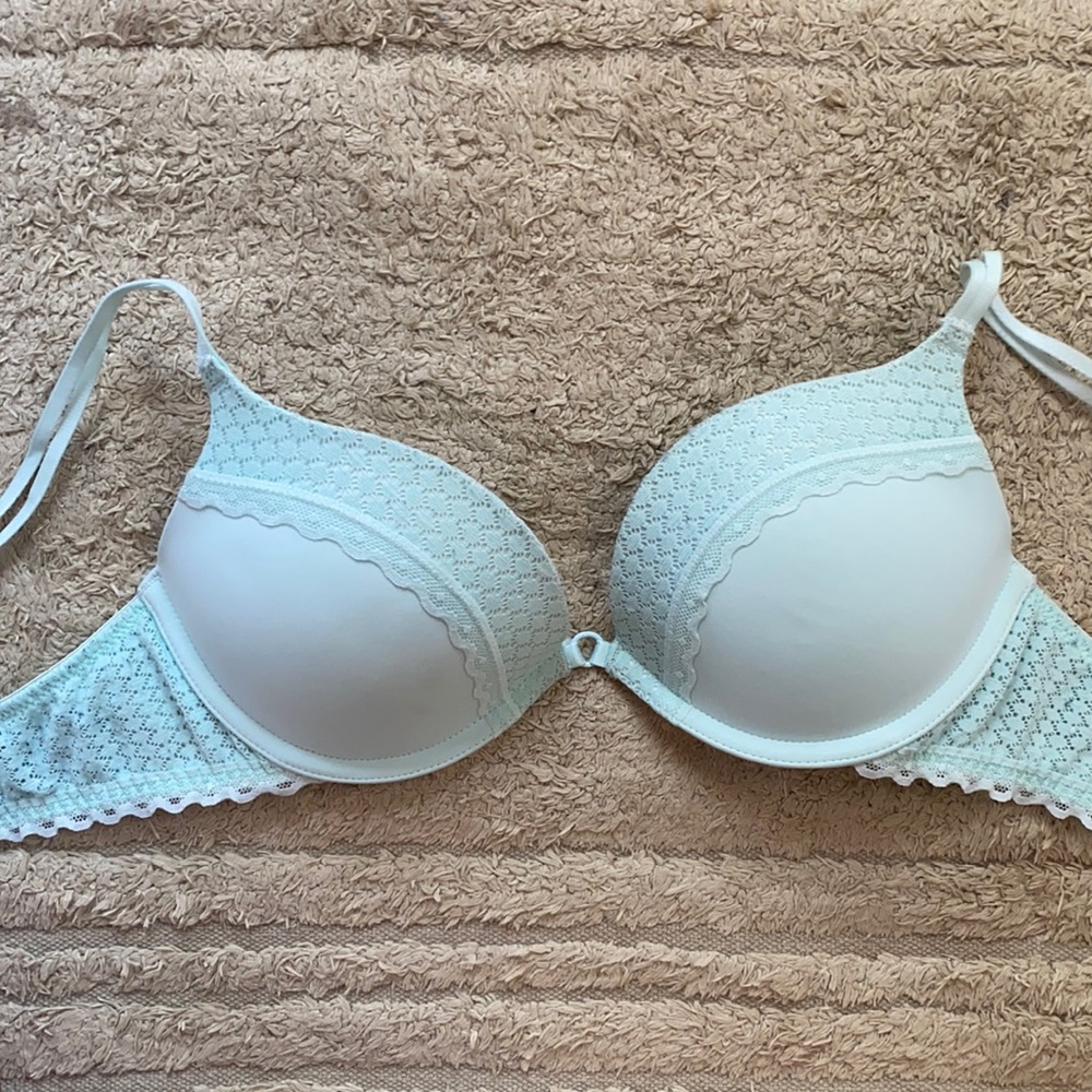 Arie sea-foam blue 36A bra